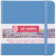 Скетчбук "Royal Talens Art Creation" 12х12/80арк. /745/ 140г/м2, Lake Blue (1/60)