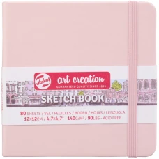 Скетчбук "Royal Talens Art Creation" 12х12/80арк. /622/ 140г/м2, Pastel Pink (1/60)