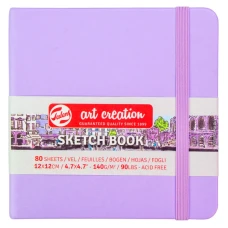 Скетчбук "Royal Talens Art Creation" 12х12/80арк. /012/ 140г/м2, Pastel Violet (1/60)