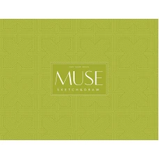 Скетчбук А4+/40арк. "MUSE" /PB-GB-040-065/ 115г/м2 склейка картон (1/ 44 )