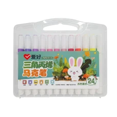 Набір маркерів 24 кол. "AIHAO" /PM5670-24/ акрилові DIY (1/10/60)