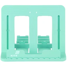 Подставка для книг "Kite" /K26-330-3/ пластиковая, бирюзовая (1/12) Подставка для книг "Kite" /K26-330-3/ пластиковая, бирюзовая (1/12)