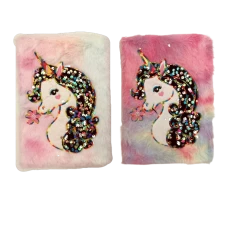Блокнот пухнастий А5/80  "JO" /MRB2338-11/ "Unicorn Єдиноріг" 70гр, мікс (1/100)