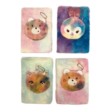 Блокнот пухнастий А5/80  "JO" /MRB2338-9/ "Animals" 70гр, мікс (1/100)