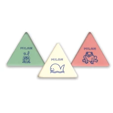 Гумка "MILAN" /3*3/ трикутн., кольор.,  (30/750)