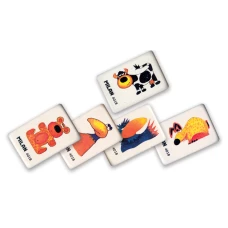 Гумка "MILAN" /4018/ прямокутн. з малюнком  (18/450)