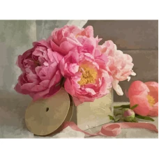 Картина на картоні з контуром "ROSA START" 30*40 Натюрморт №44 БЕЗ ФАРБ /GPA283244/ 