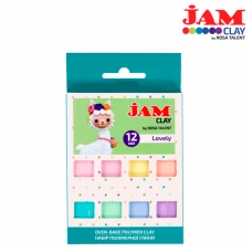 Набір пластики "Jam Clay" /5059014/4823098528739/ "Lovely", 12*20г (1)