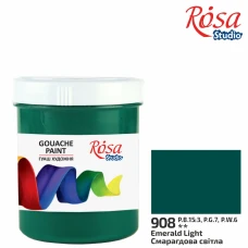Гуаш "ROSA Studio" 100 мл /908/ Смарагдова світла