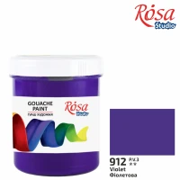 Гуаш "ROSA Studio" 100 мл /912/ Фіолетова