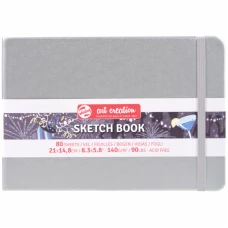 Скетчбук "Royal Talens Art Creation" А5/80арк. /975/ 140г/м2, Shiny Silver (1/60)