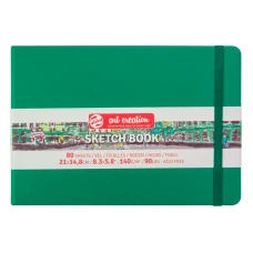 Скетчбук "Royal Talens Art Creation" А5/80арк. /128/ 140г/м2, Forest Green (1/60)