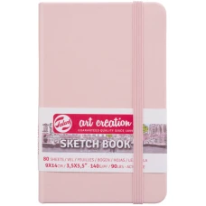 Скетчбук "Royal Talens Art Creation" А6/80арк. /866/ 140г/м2, Pastel Pink (1/60)