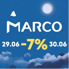 🌕 Скижки 7% на MARCO