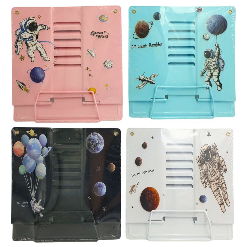 Підставка для книжок металева "JO" /5555-300/ "Space" 21*21,5см, mix (1/12/48)