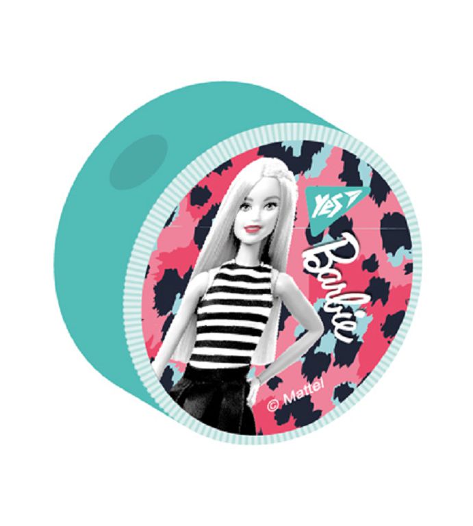 Round sharpener "YES" /620468/ "Barbie" (24)