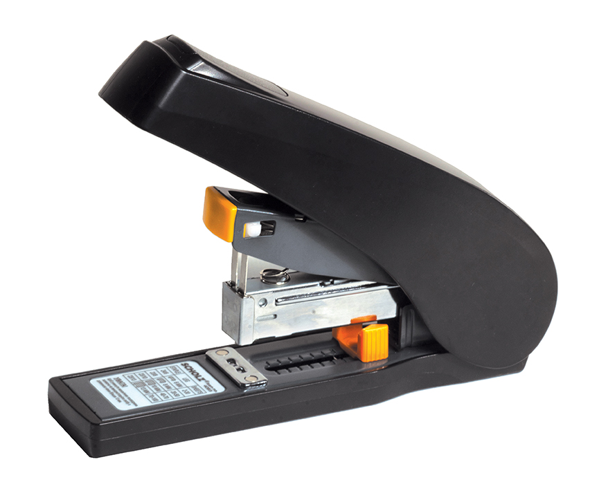 Stapler No. 23, 100 sheets. "SCHOLZ" 4053, 79mm, 2x reduction in effort (1/3/18)