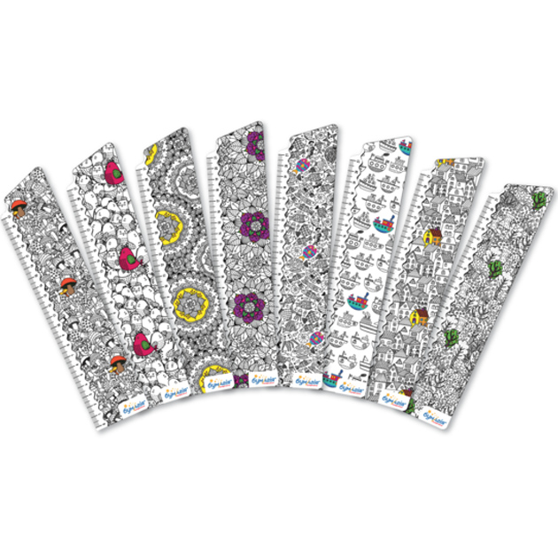 Bookmark for books "Pamagiya" "Raz-antistress Series 2" 8pcs/pack (12)
