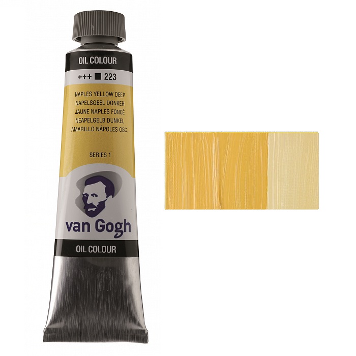 Oil paint VAN GOGH, (223) Neapolitan yellow dark, 40 ml, Royal Talens (1/3)