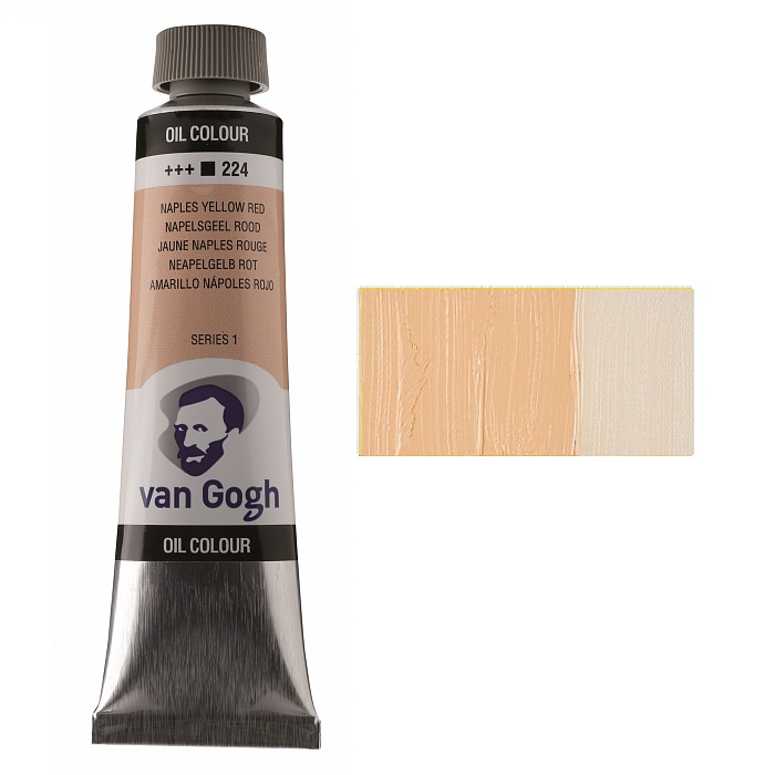 Oil paint VAN GOGH, (224) Neapolitan yellow-red, 40 ml, Royal Talens (1/3)