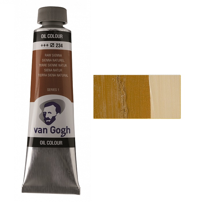 Oil paint VAN GOGH, (234) Sienna natural, 40 ml, Royal Talens (1/3)