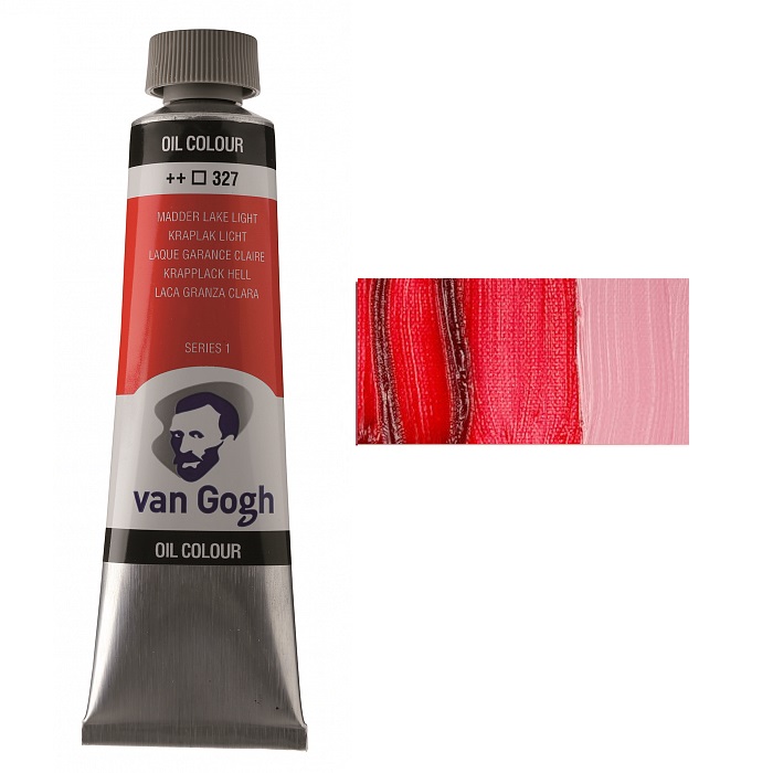 Oil paint VAN GOGH, (327) Light maroon red, 40 ml, Royal Talens (1/3)