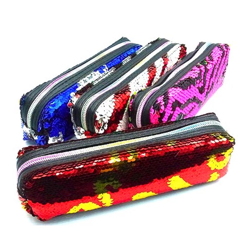 Cosmetic case /245-5/ "Sequins with a pattern" (1/12/300)