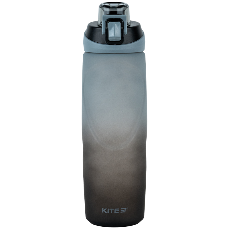 Water bottle "Kite" /K24-1200-1/ gray-black, 760 ml (1/12/72)