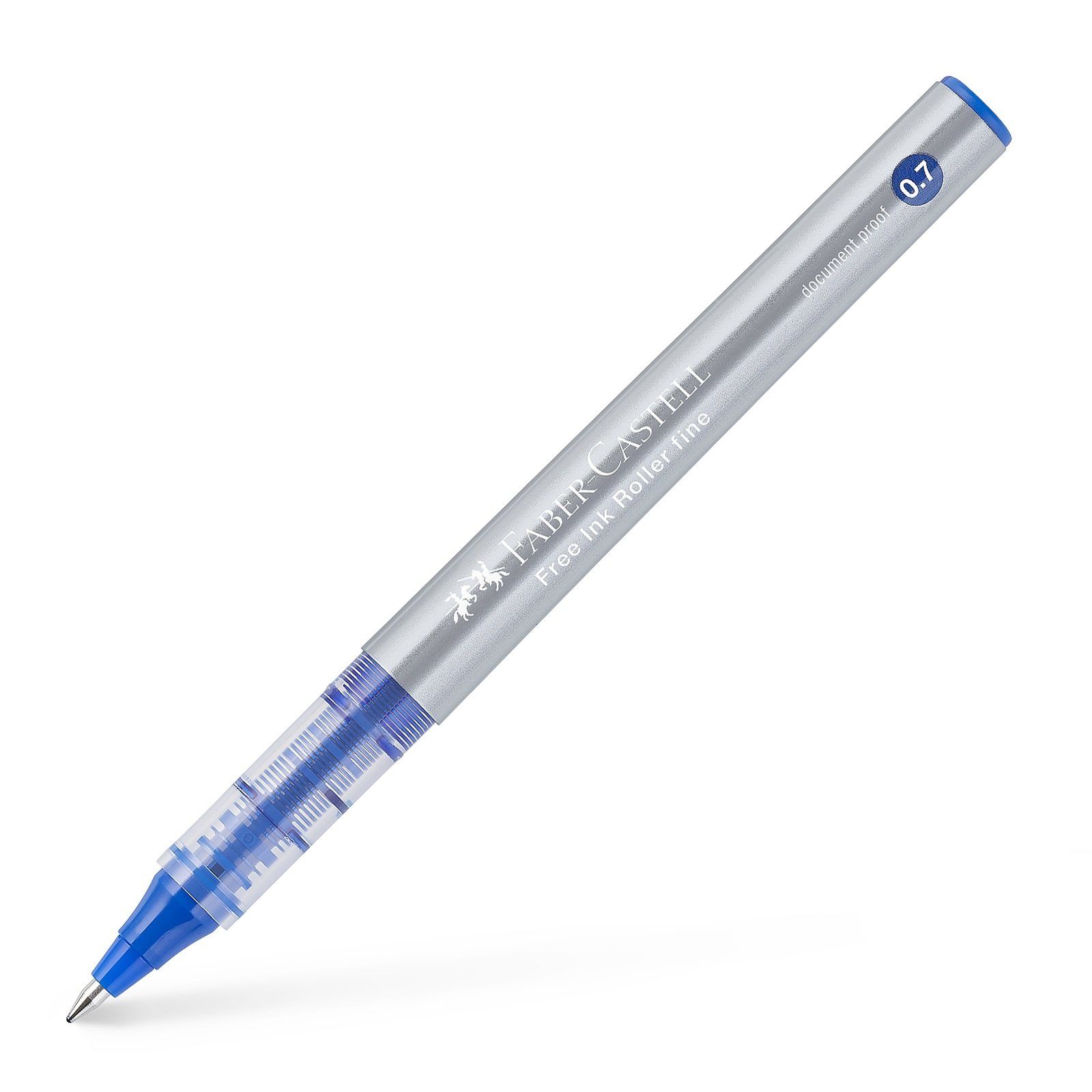 Rollerball pen "Faber-Castell" /348151/ Free INK 0.7cm Blue (1/12)