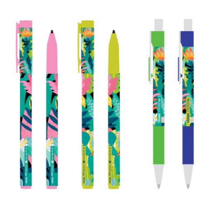 Automatic ballpoint pen.  "Vinson" /205/ "Flora", blue (24)