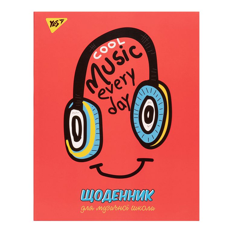 Diary for music school "YES" /911364/ "Stay tuned" integr., soft-touch + Uf-select. (1/24)