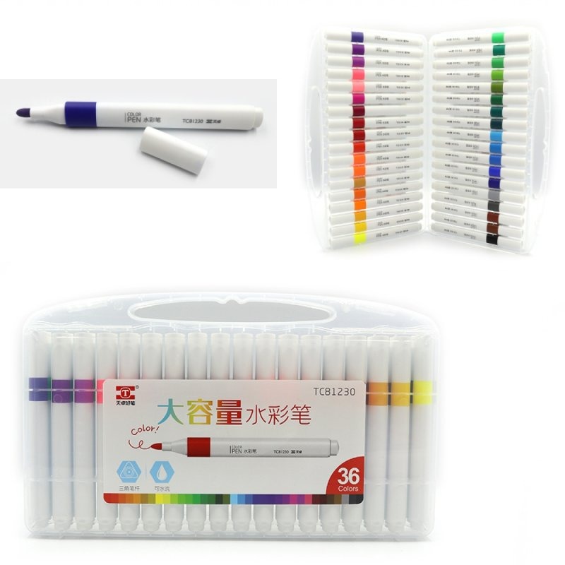 Felt-tip pen "TY" 36 pcs. /81230-36TC/ plastic packaging (1/6/48)