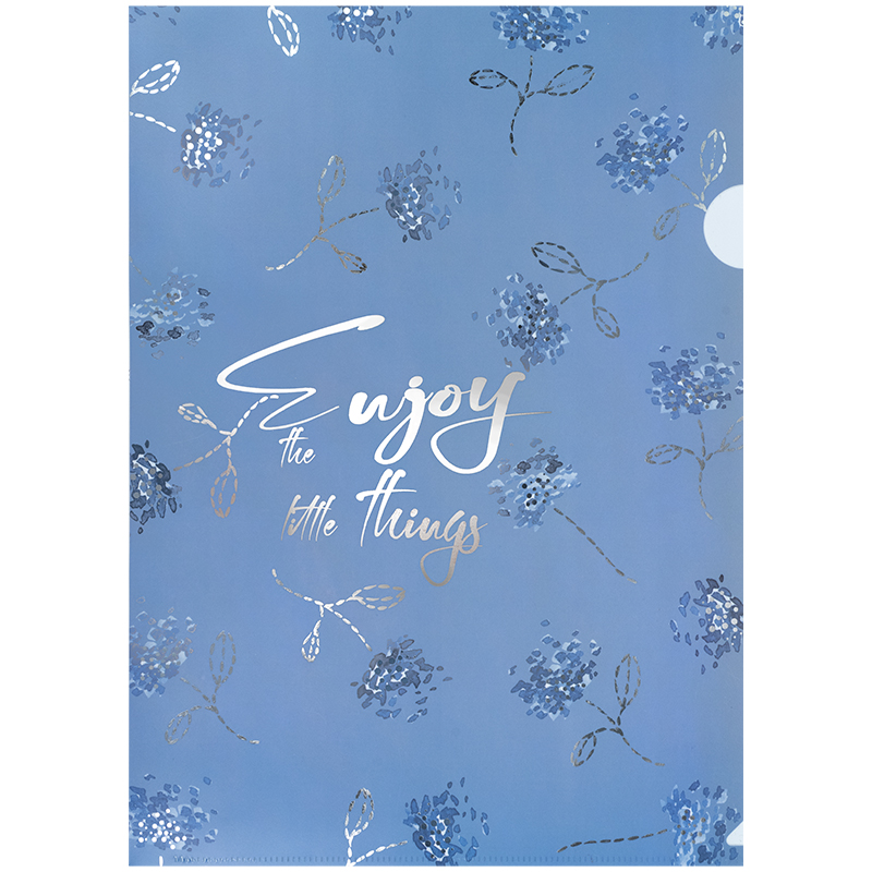 Corner folder A4 "Axent" /1435-3-A/ Turnowsky Flower Symphony-3 (12/480)