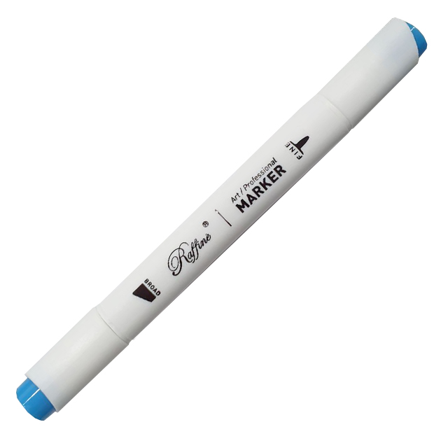 Sketch Marker double-sided "Raffine" /7800-6CB/ (B205) Cerulean blue (6)