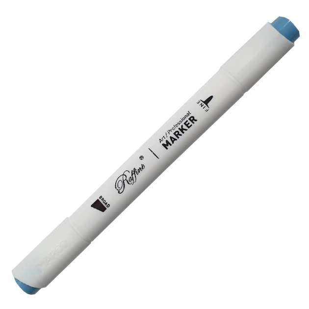 Sketch Marker double-sided "Raffine" /7800-6CB/ (B225) Deep sky blue (6)
