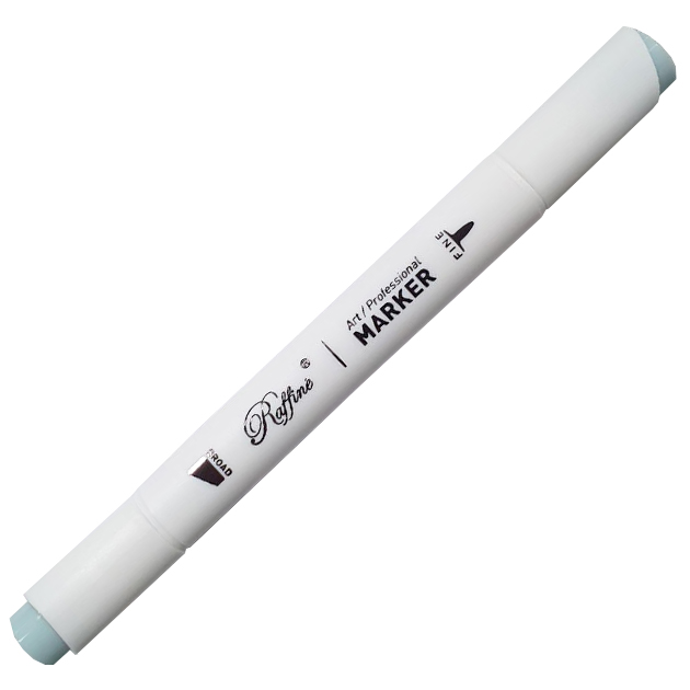 Sketch Marker double-sided "Raffine" /7800-6CB/ (B411) Celestial blue (6)