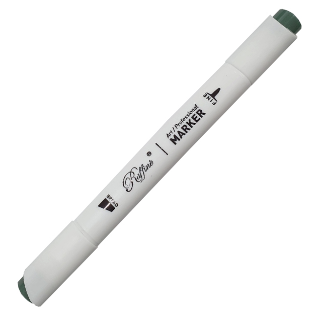 Sketch Marker double-sided "Raffine" /7800-6CB/ (B962) Chromium oxide green (6)