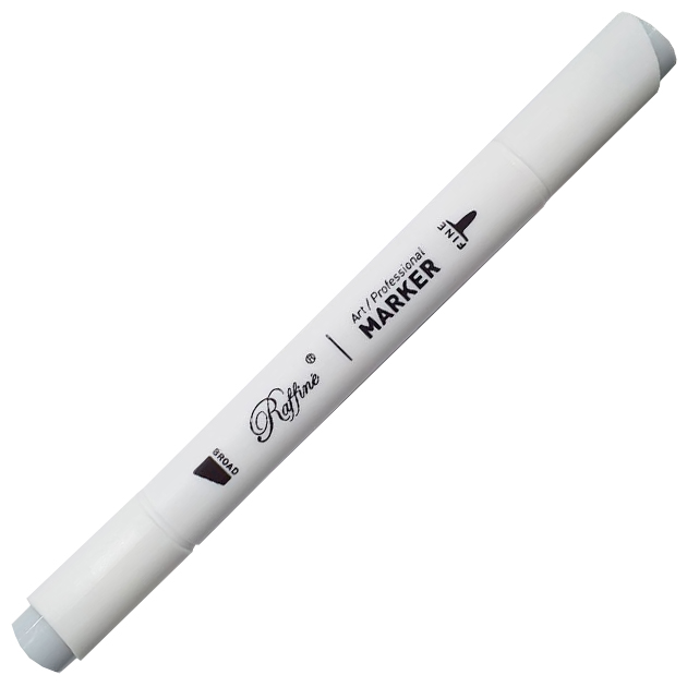 Sketch Marker double-sided "Raffine" /7800-6CB/ (BG01) Blue gray 1 (6)