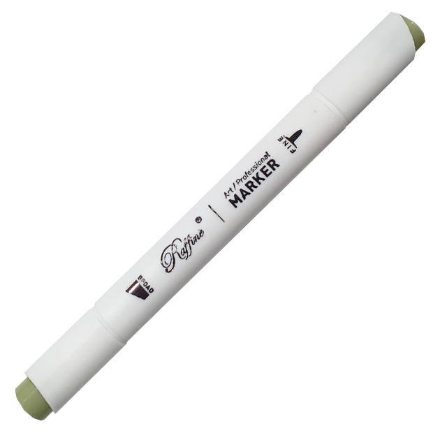 Sketch Marker double-sided "Raffine" /7800-6CB/ (G832) Fem green (6)
