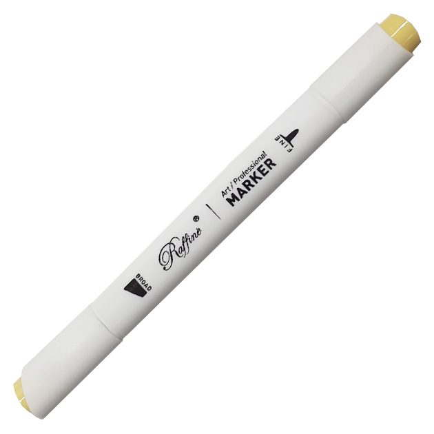 Sketch Marker double-sided "Raffine" /7800-6CB/ (Y204) Pastel yellow (6)