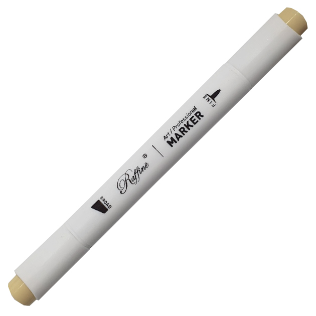 Sketch Marker double-sided "Raffine" /7800-6CB/ (Y314) Yellow (6)