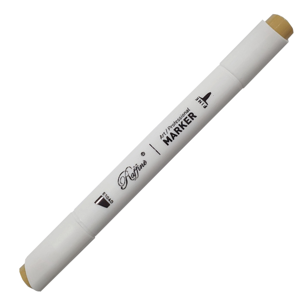 Sketch Marker double-sided "Raffine" /7800-6CB/ (Y325) Dark yellow (6)