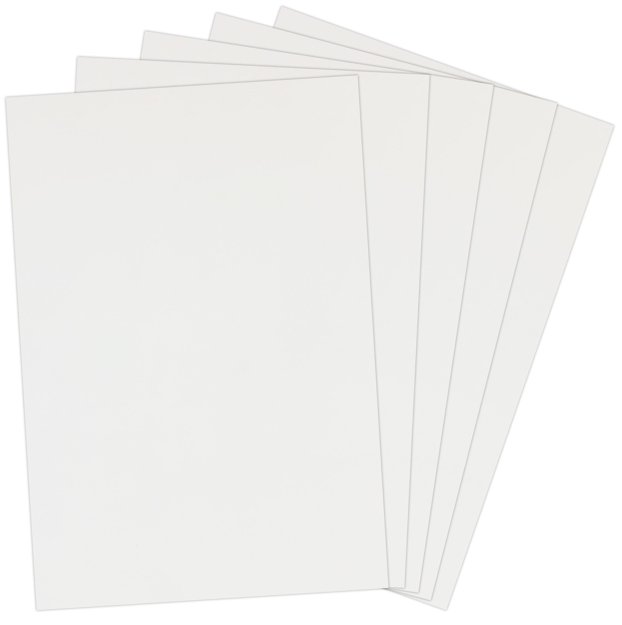 Flexica (foamiran) "Art studio of Happines" /EVA-1-030/ 1 mm white (5 sheets in a pack) (1/200)