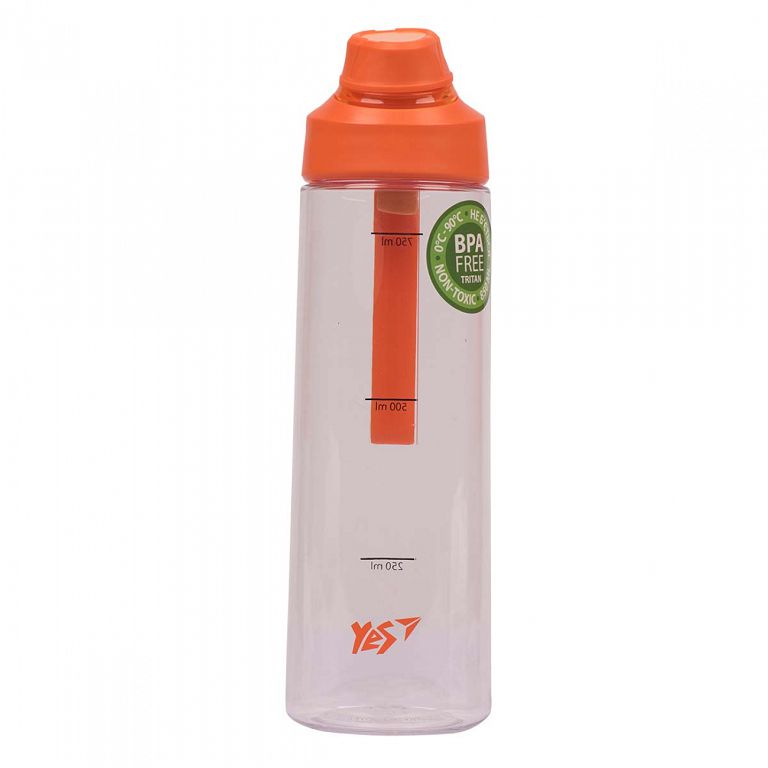 Water bottle "YES" /707622/ 850 ml, orange (1/60)