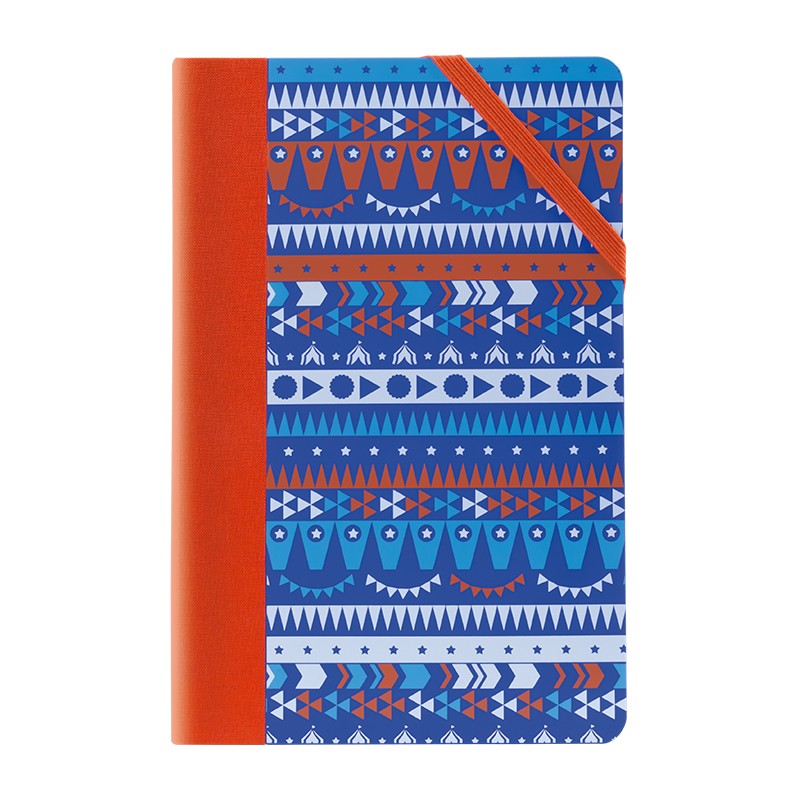 Notebook "MILAN"/57053CIB/, 20.5*13.4*1.6 cm, 208 sheets, ##, plastic cover, "blue" (1/5)