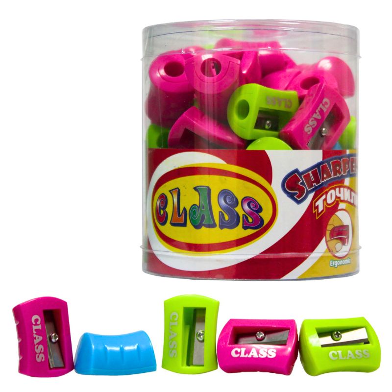 Sharpener "CLASS" /4818/ "Cute" oval. mix (48/144/576)