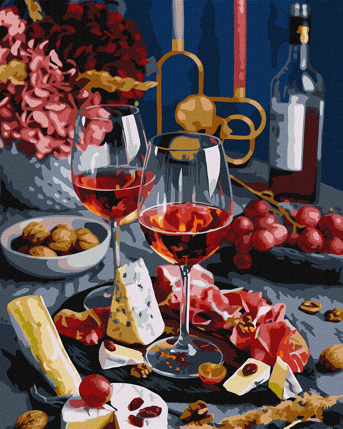 Painting by numbers "Ideyka" /KHO5670/ "Exquisite pleasure" 40*50 cm