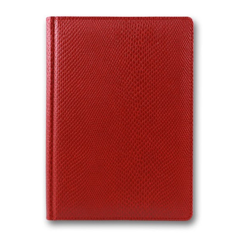 Diary ZV-43 n/date "CROCODILE" red 168 sheets. == 142x203 (10)