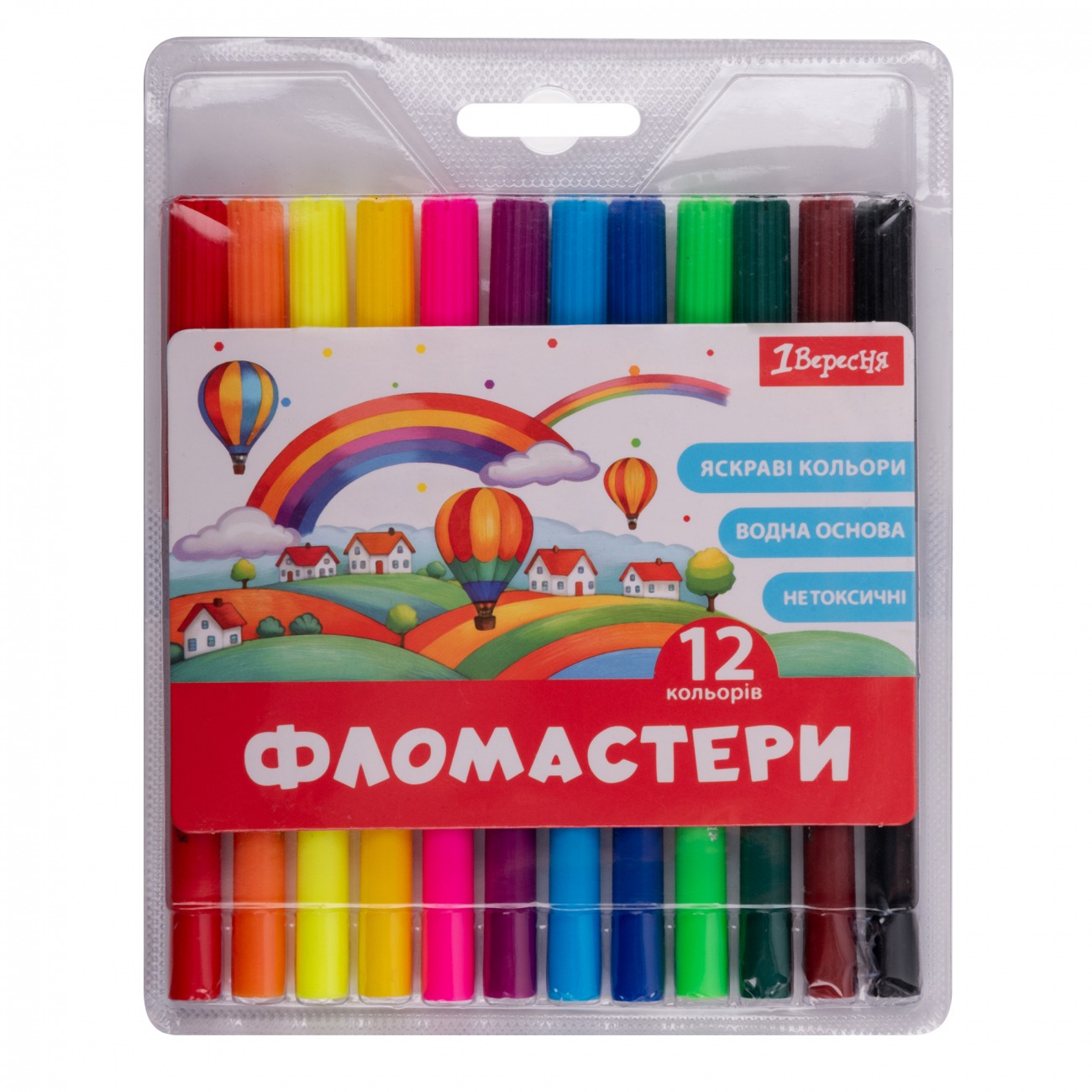 Felt-tip pens "1B" 12 pcs. /650547/ "Classic" (1/12)
