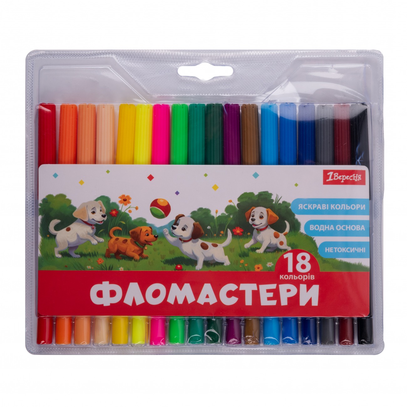 Felt-tip pens "1B" 18 col. /650552/ "Classic" (1/12)